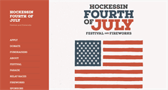 Desktop Screenshot of hockessin4thofjuly.org
